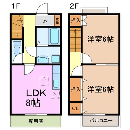 サニーヒル日進の物件間取画像